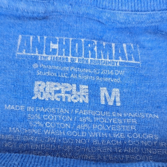 Anchorman Legend of Ron Burgundy Stay Classy America Tee Medium - Picture 2 of 8